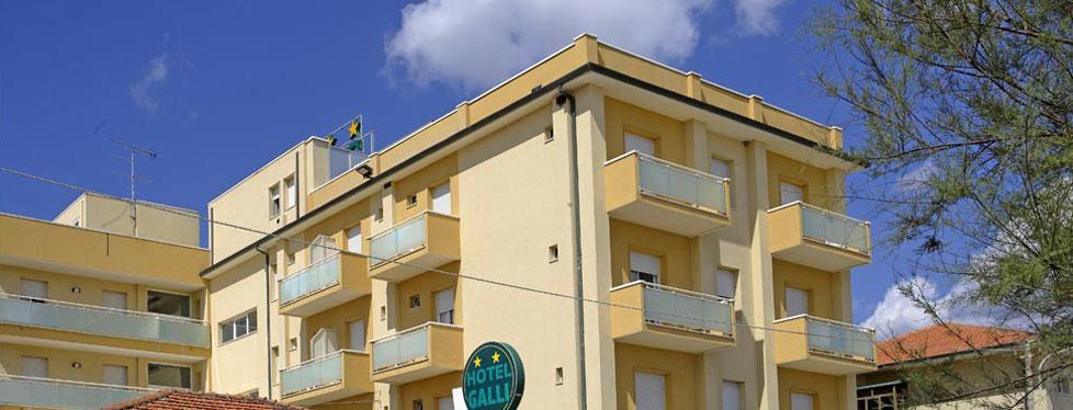 Hotel Dei Galli Senigallia Exterior foto